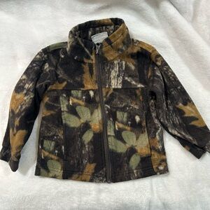 Columbia Kids Woodland Camo Fleece Jacket